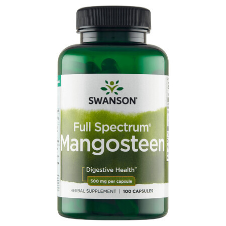 Swanson Full Spectrum Mangostan, Mangostan, 100 Kapseln