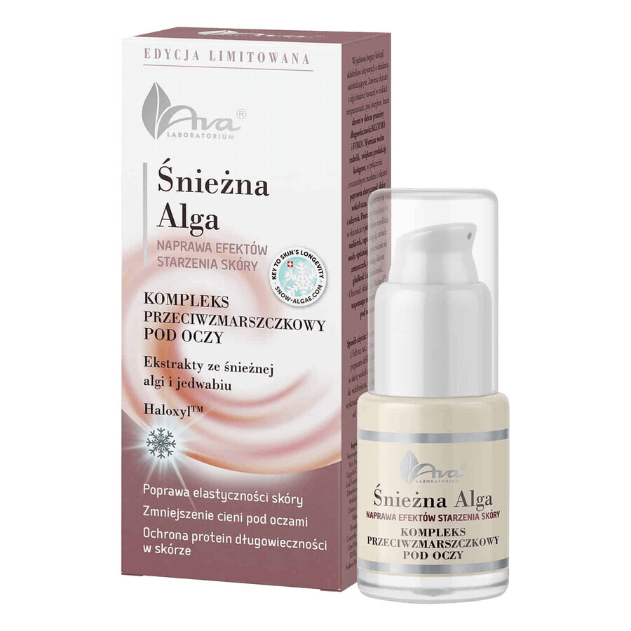 AVA Snow Alga, Anti-Falten Augenkomplex, 15 ml