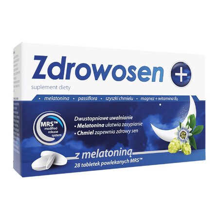 Zdrowosen Plus, 28 MRS Filmtabletten