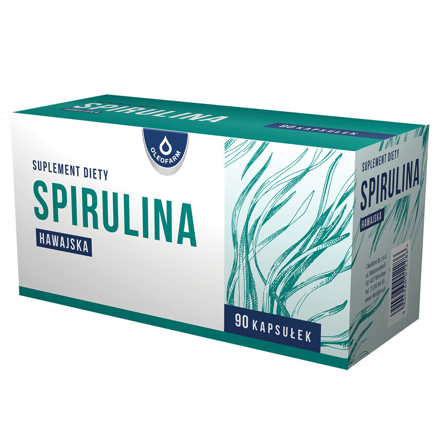 Spiruline Hawaï, 90 gélules