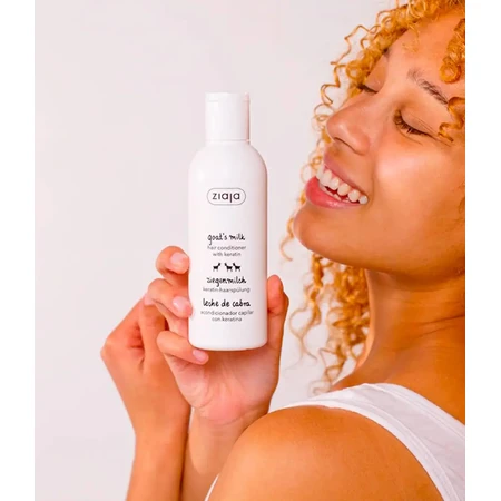 Ziaja Haarspülung mit Keratin und Ziegenmilch, 200 ml