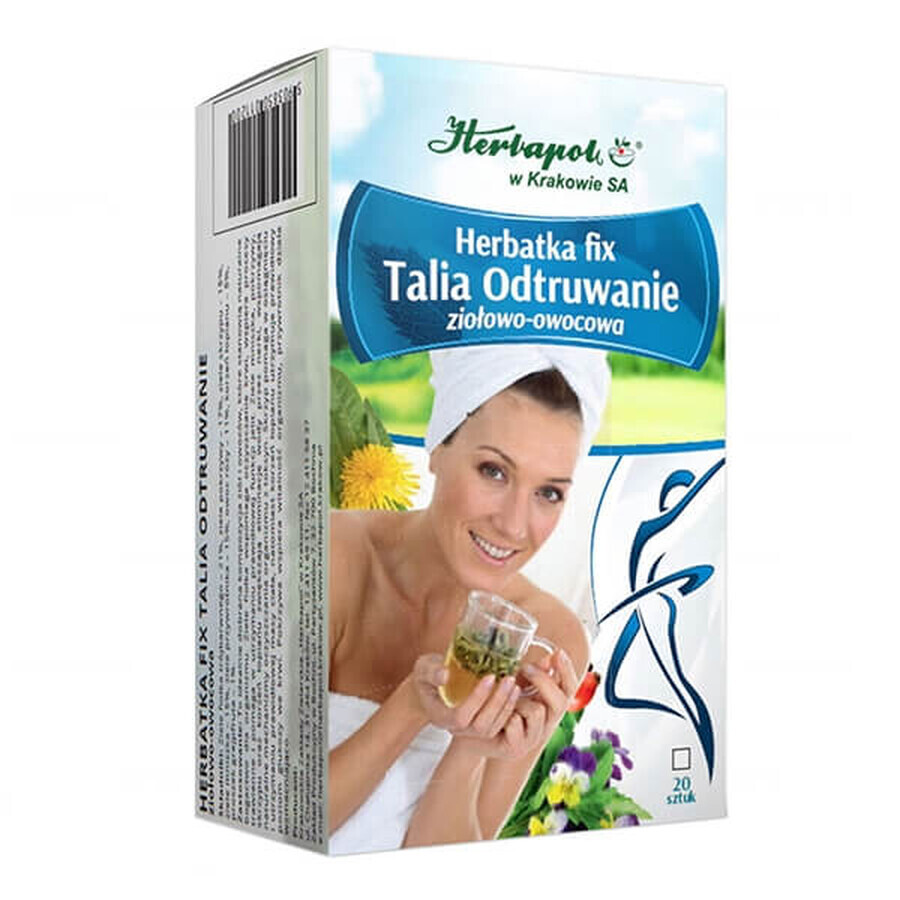 Herbapol Talia Odtruwanie, Kräuter-Frucht-Fix-Tee, 2 g x 20 Portionsbeutel