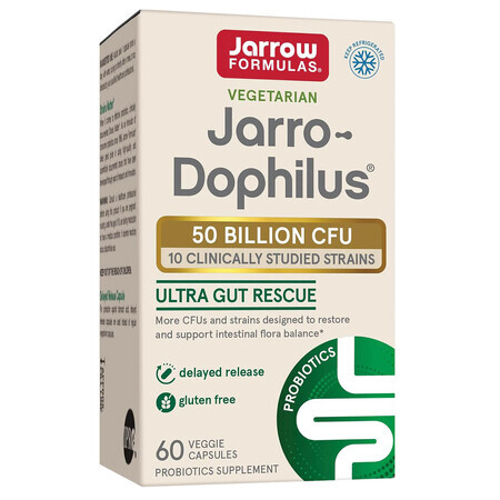 Jarrow Formulas Jarro-Dophilus, probiotica, 60 veganistische capsules