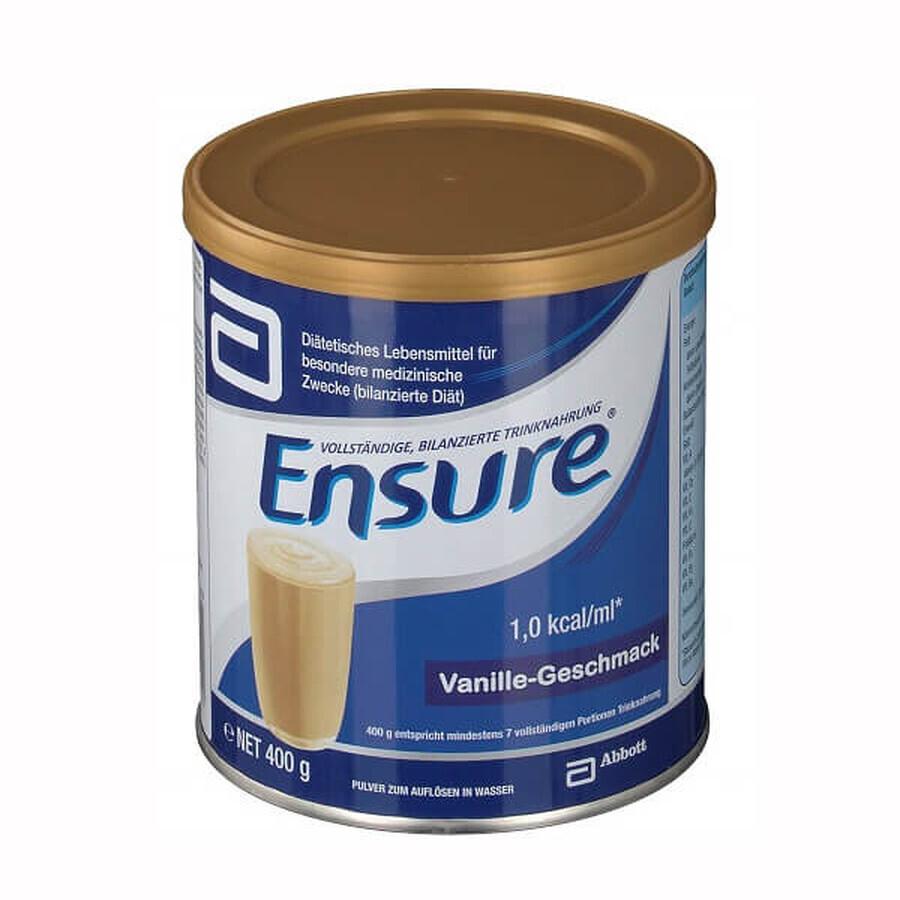 Ensure, Nährstoffpräparat, Pulver, Vanillegeschmack, 400 g