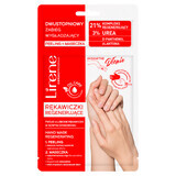 Lirene Aksamitne Dłonie, regenerating gloves, two-step smoothing treatment, 1 pair