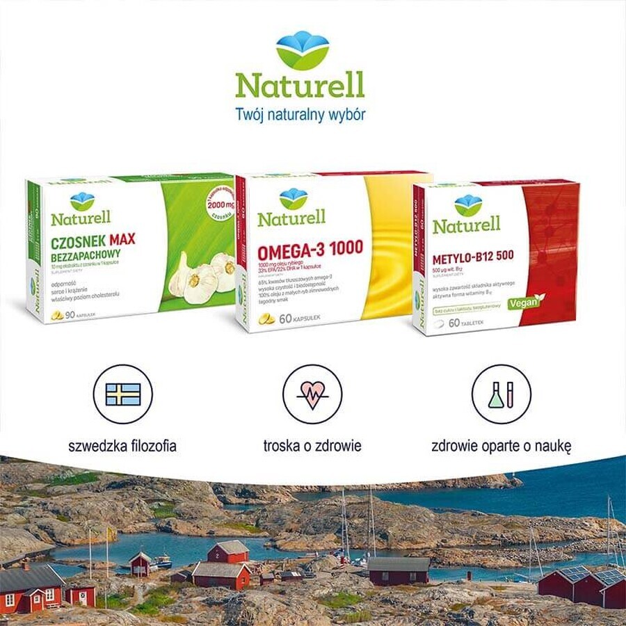 Naturell Organic Chromium + B3, 60 comprimés à croquer