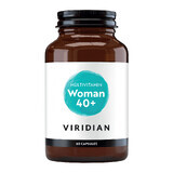 Viridian Woman 40+ Multi, Multivitaminpräparat für Frauen, 60 Kapseln