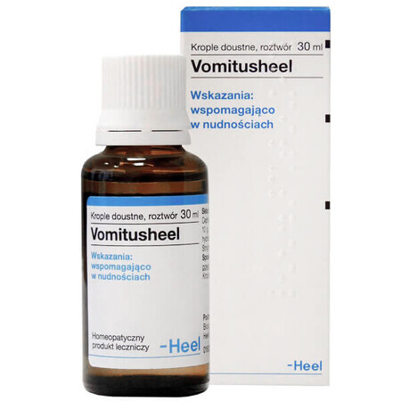 Heel Vomitusheel, oral drops, solution, 30 ml