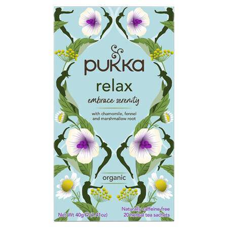 Pukka, Relax BIO Tee, 20 Beutel