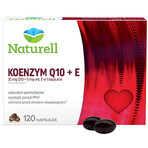 Naturell Co-enzym Q10 + E, 120 capsules