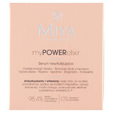 Miya myPOWERelixir, revitalisierendes Gesichtsserum, 50 ml