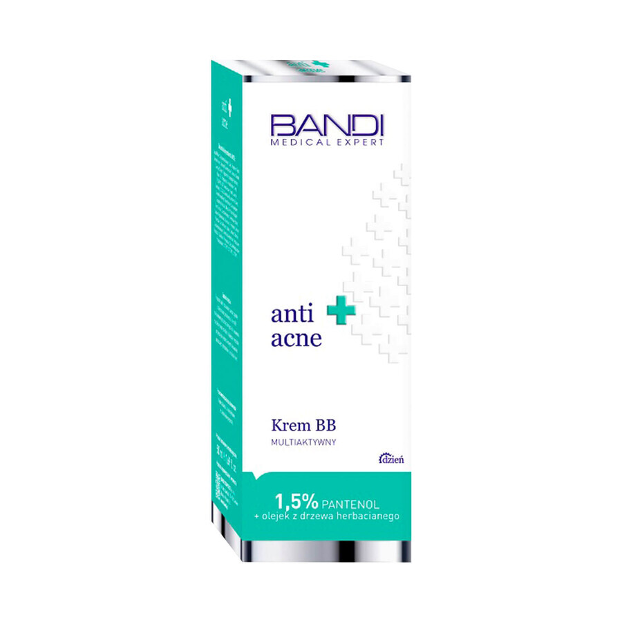 Bandi Medical Anti Acné, crema BB multiactiva, 50 ml