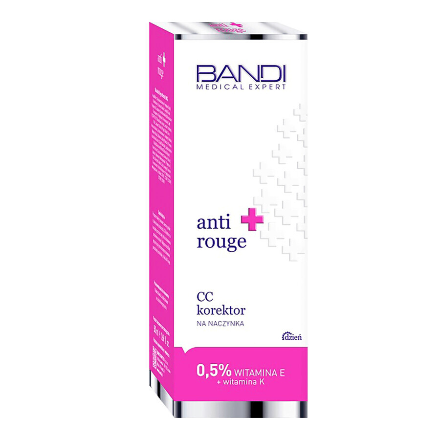 Bandi Medical Anti Rouge, correttore CC per capillari, 50 ml