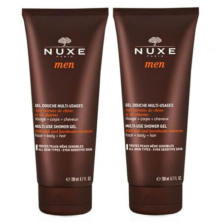 Nuxe Men Set, Multifunktions-Duschgel, 2 x 200 ml