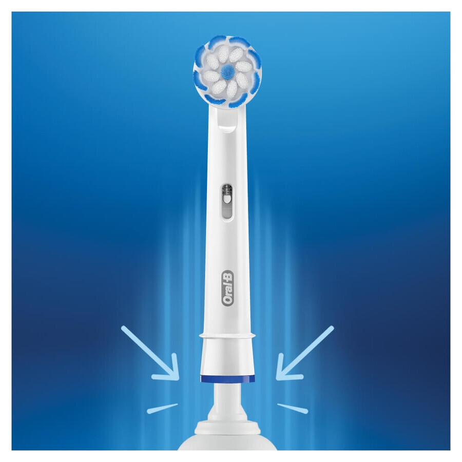 Oral-B, vârfuri de schimb pentru periuța de dinți electrică Sensi UltraThin, EB 60-2, 2 bucăți