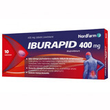 Iburapid 400 mg, 10 film-coated tablets