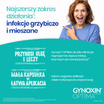 Gynoxin Optima 200 mg, 3 cápsulas vaginales blandas