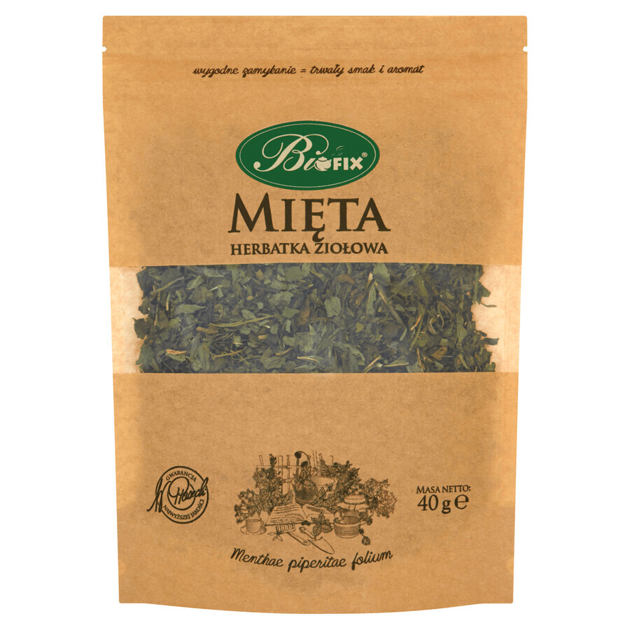 Bi Fix, Menta, té, 40 g