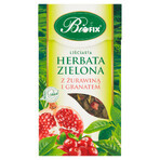 Bi Fix, Verde con arándano y granada, té en hojas sueltas, 100 g