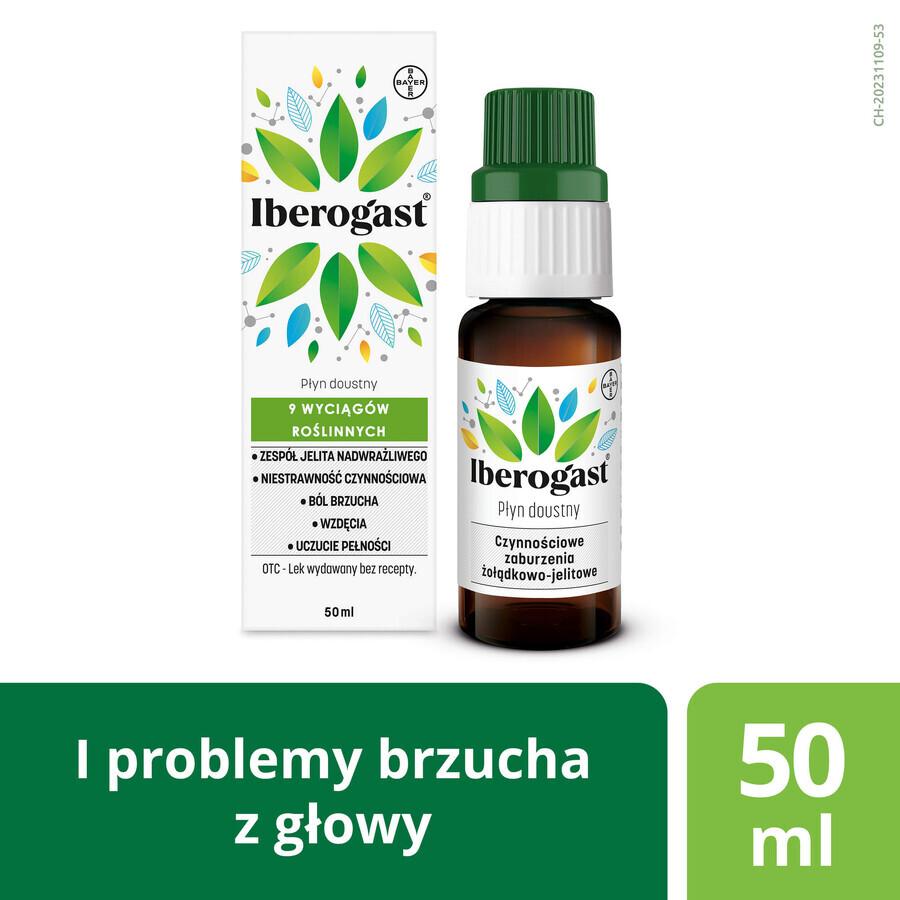 Iberogast, Flüssigkeit zum Einnehmen, 50 ml