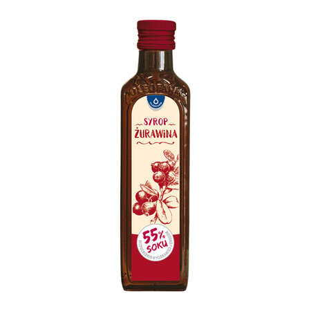 Oleofarm Cranberry-Sirup, 55% Saft, 250 ml