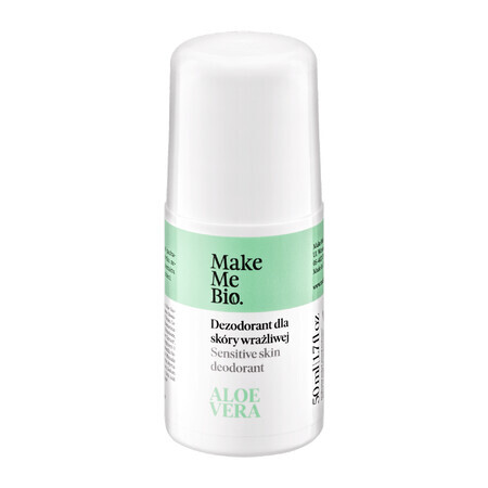 Make Me Bio Aloe Vera, desodorante para pieles sensibles, 50 ml