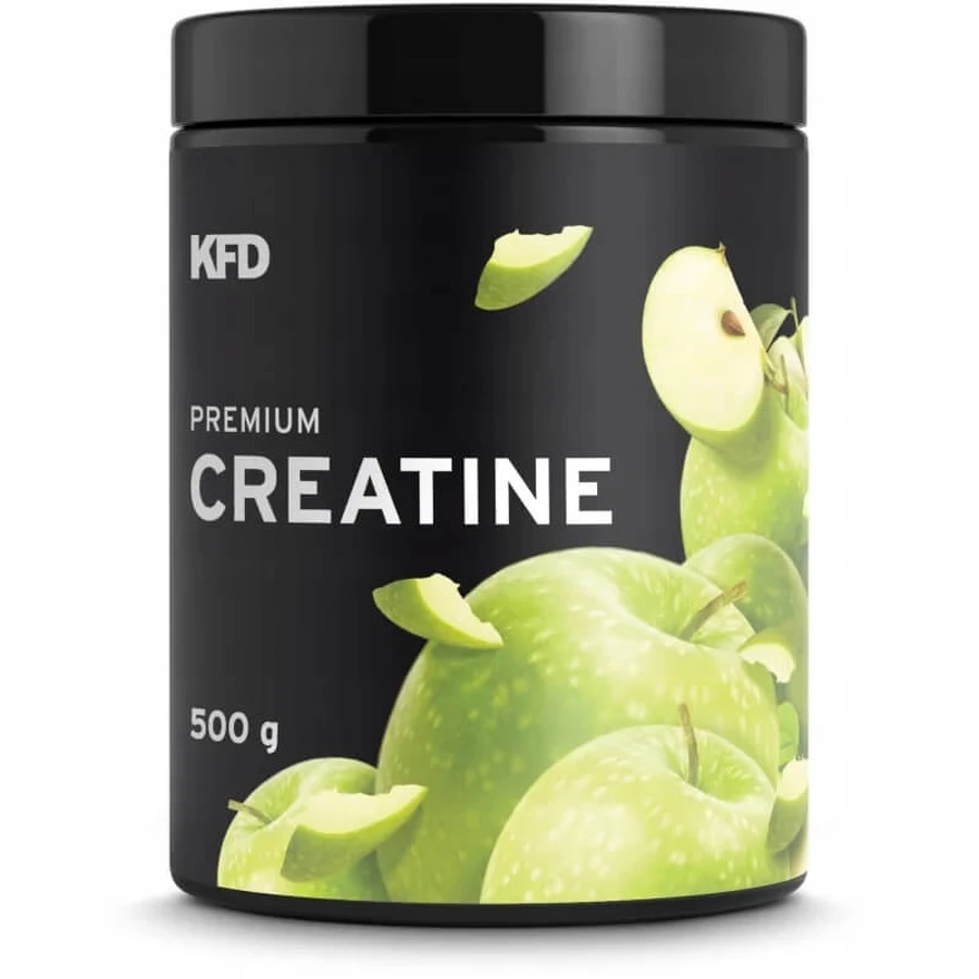 KFD Premium Creatine, green apple flavor, 500 g