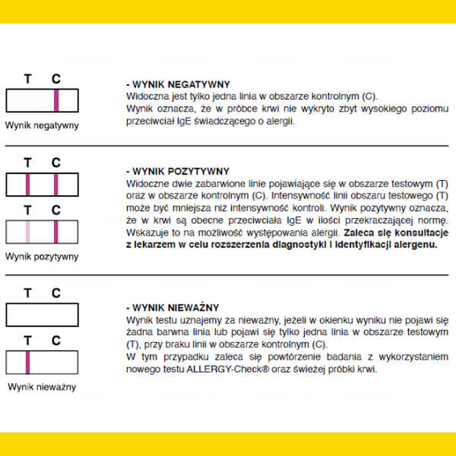 LabHome Allergy-Check, blood test for IgE antibodies, diagnosis of allergies, 1 pc