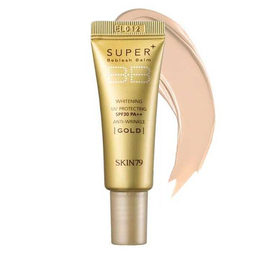 Skin79, BB Super + Beblesh Balm Gold, crème tonifiante pour le visage, 7 g