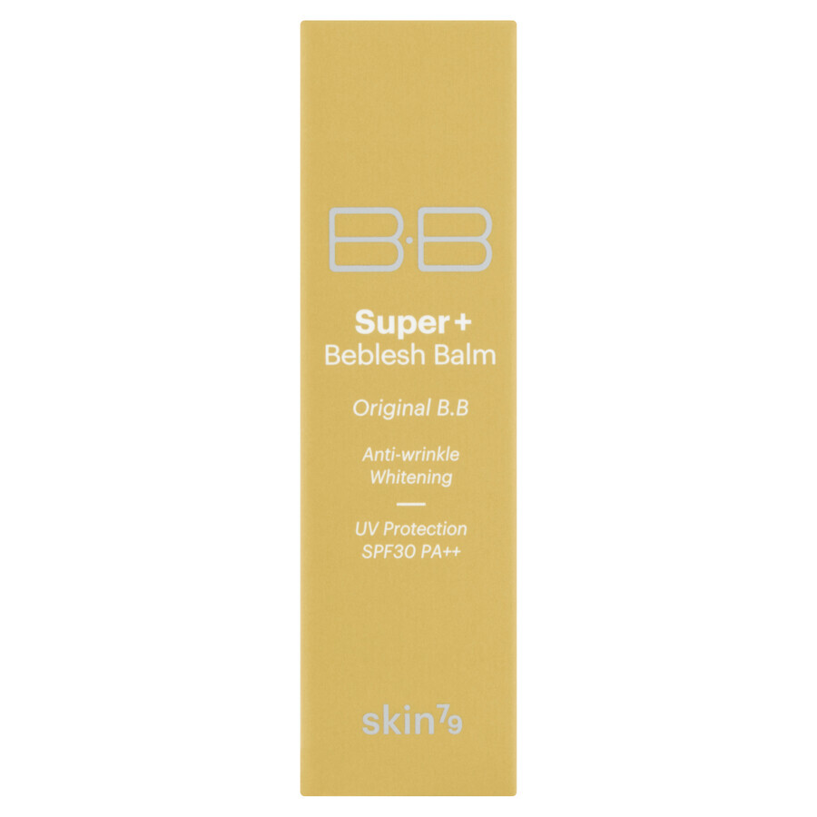 Skin79, BB Super + Beblesh Balm Gold, crème tonifiante pour le visage, 7 g