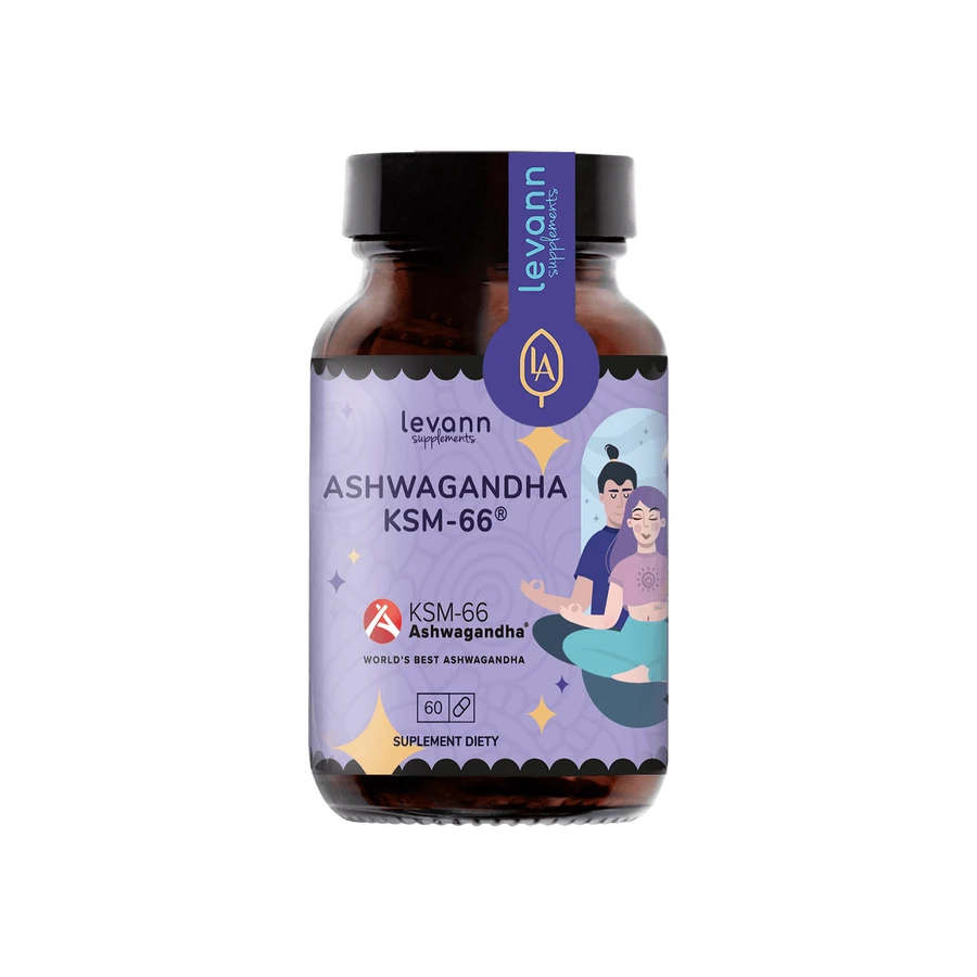 Levann Ashwagandha KSM-66, 60 Kapseln