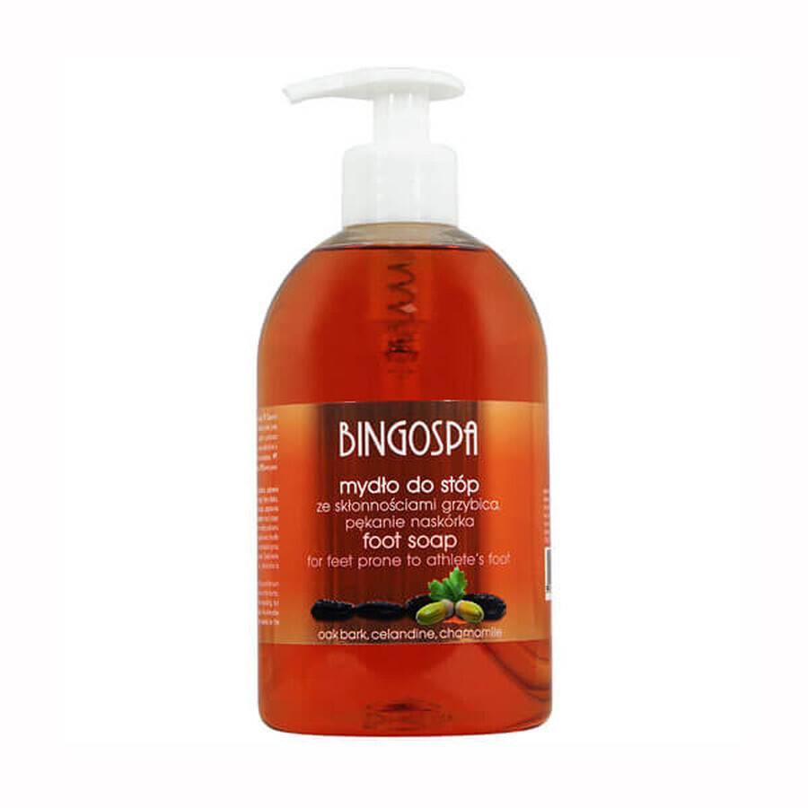 Bingospa, Fußseife gegen Ringelflechte und Risse in der Epidermis, 500 ml