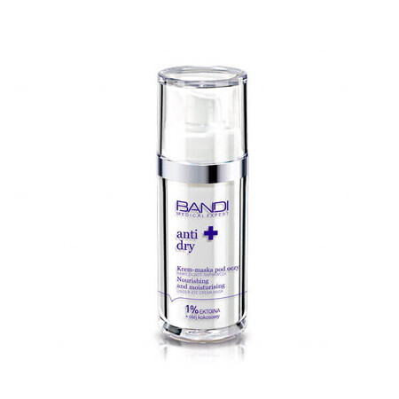 Bandi Crema-mascarilla de ojos Anti-Sequedad, hidratante y reparadora, 30 ml