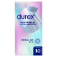 Durex Invisible, extra befeuchtete Kondome, superd&#252;nn, 10 St&#252;ck