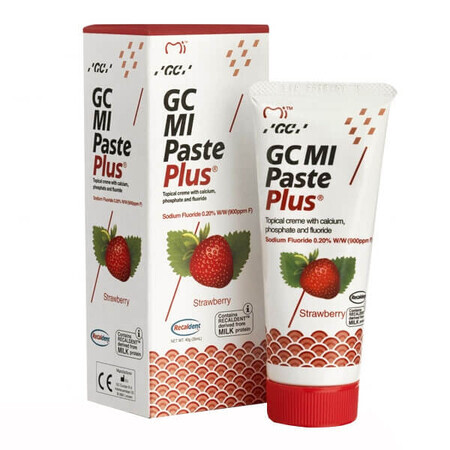 GC MI Paste Plus, topical paste, strawberry flavor, 35 ml