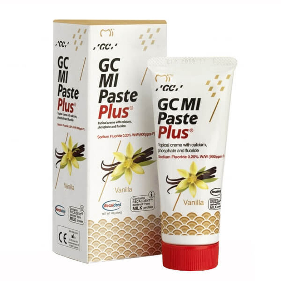 GC MI Paste Plus, topische Paste, Vanillegeschmack, 35 ml