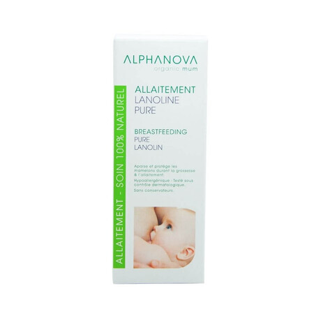 Alphanova Sante, Lanolin, 40 ml