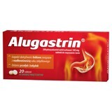 Alugastrin 340 mg, aromă de mentă, 20 comprimate masticabile