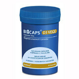 ForMeds Bicaps D3 Vege, Vitamin D 2000 IU, 60 Kapseln