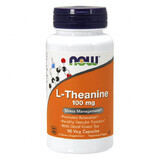 Now Foods, L-Theanin 100 mg, 90 Kapseln