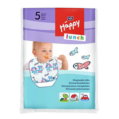 Bella Baby, Einweg-Lätzchen, Happy Lunch, 10 Stück