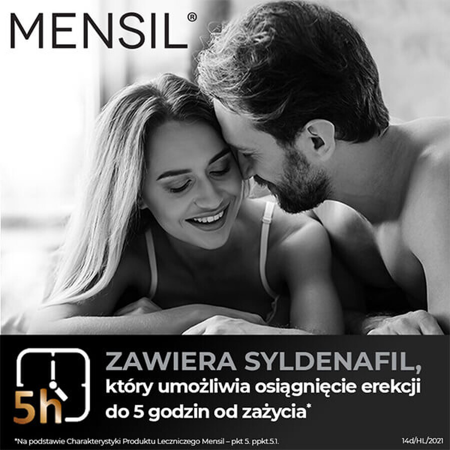 Mensil 25 mg, 4 Kautabletten