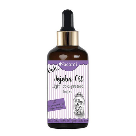 Nacomi, aceite de jojoba con pipeta, 50 ml