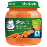 Gerber Organic Lunch, Karotte, Süßkartoffel, ab 4 Monaten, 125 g