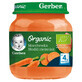 Gerber Organic Lunch, Karotte, S&#252;&#223;kartoffel, ab 4 Monaten, 125 g