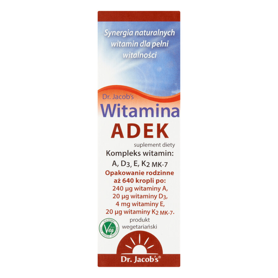 Dr. Jacob's Vitamin ADEK, Tropfen, 20 ml