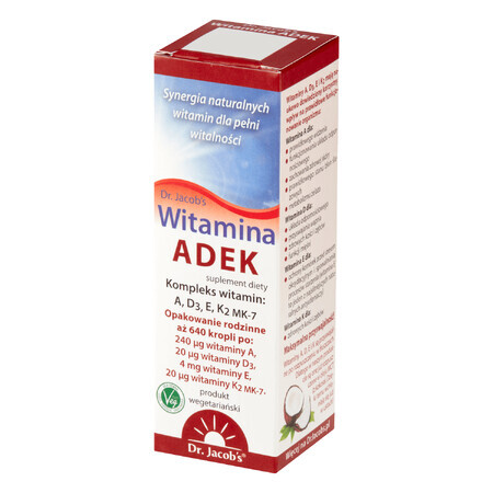 Dr. Jacob's Vitamin ADEK, Tropfen, 20 ml