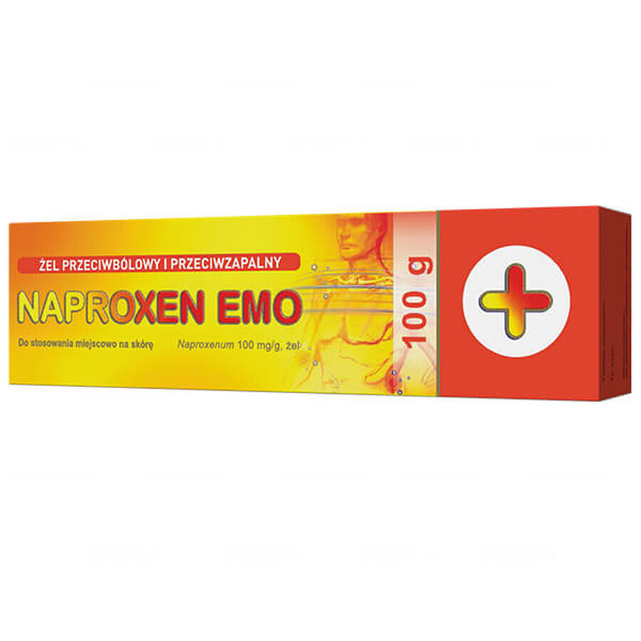 Naproxen Emo 100 mg/g, Gel, 100 g