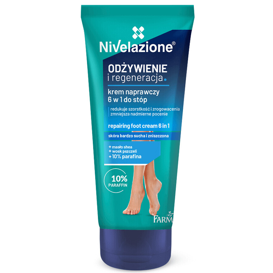 Farmona Nivelazione, crema reparadora 6w1, nutrición y regeneración, 75 ml