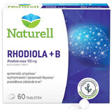 Naturell Rhodiola + B, 60 comprimate